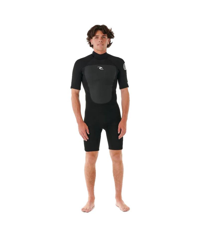 Neoprene de Surfar Rip Curl Omega 2Mm Bz primavera Homem Preto