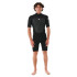 Neoprene de Surfar Rip Curl Omega 2Mm Bz primavera Homem Preto