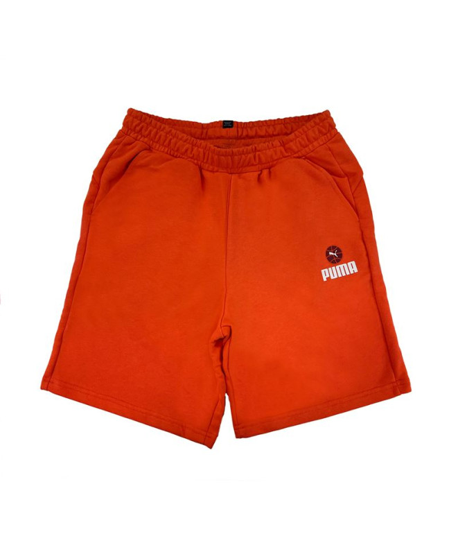 Pantalones Puma Blank Infantil Naranja