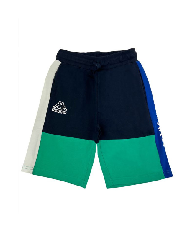 Calça Curto Kappa 8056Sf00059 Azul Menino