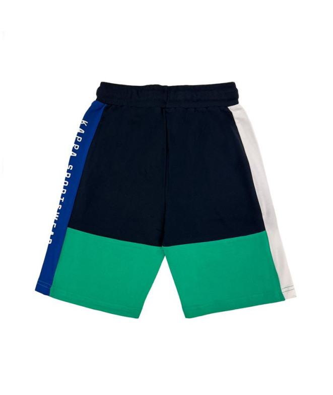 Calça Curto Kappa 8056Sf00059 Azul Menino