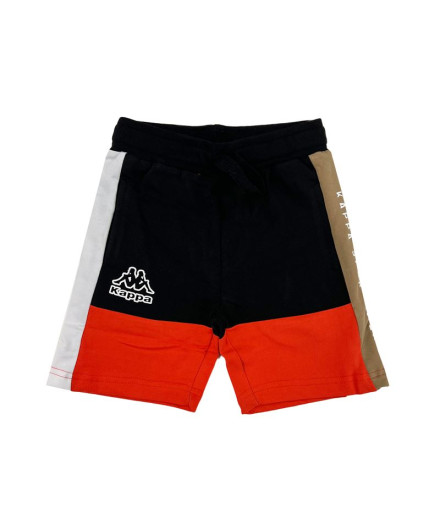 Pantalón Kappa 8056Sf00059 Negro Rojo Niño