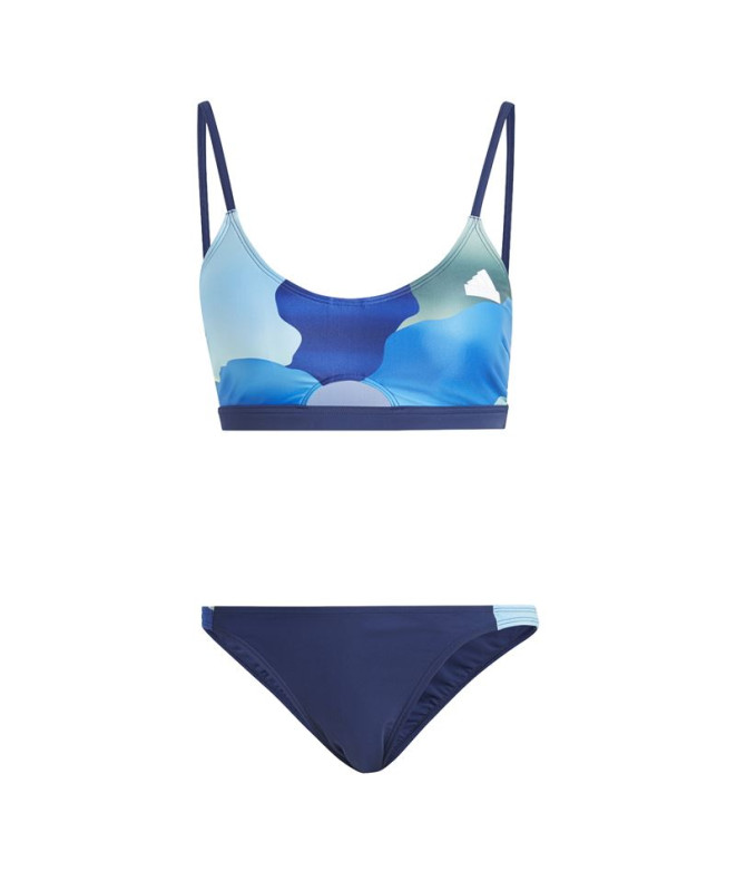 Bikini de Natación adidas City Camo Mujer Azul
