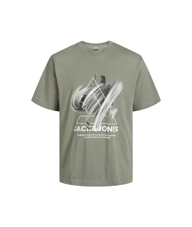 Camiseta Jack & Jones Jcotint Tee Ss Crew Neck Verde
