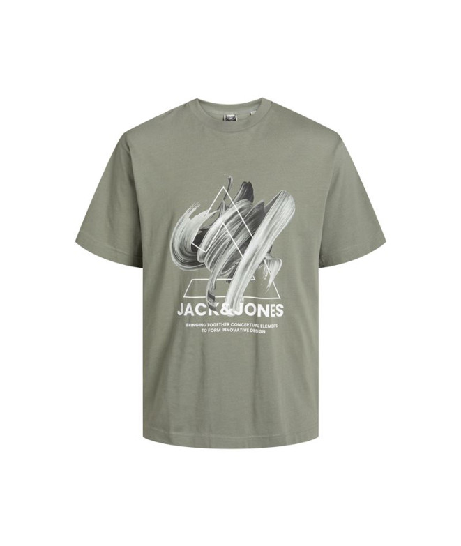 T-shirt Jack & Jones Jcotint Tee Ss Crew Neck Vert