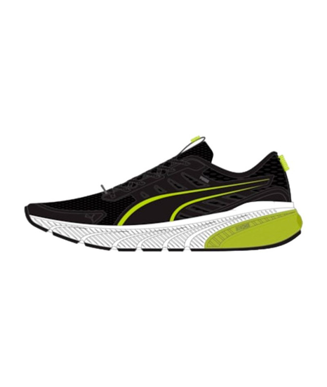 Chaussures fitness de Puma Cell Glare Black/Lime Homme