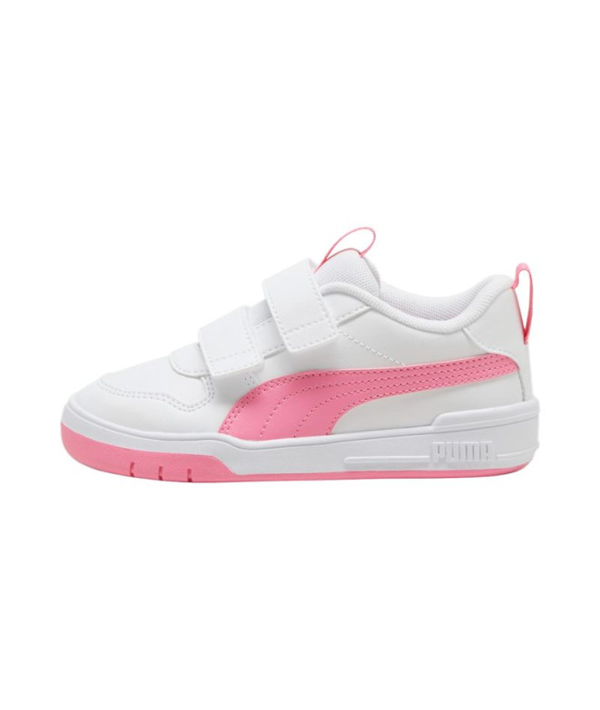 Sapatilhas Puma Multiflex Mesh Branco Infantil