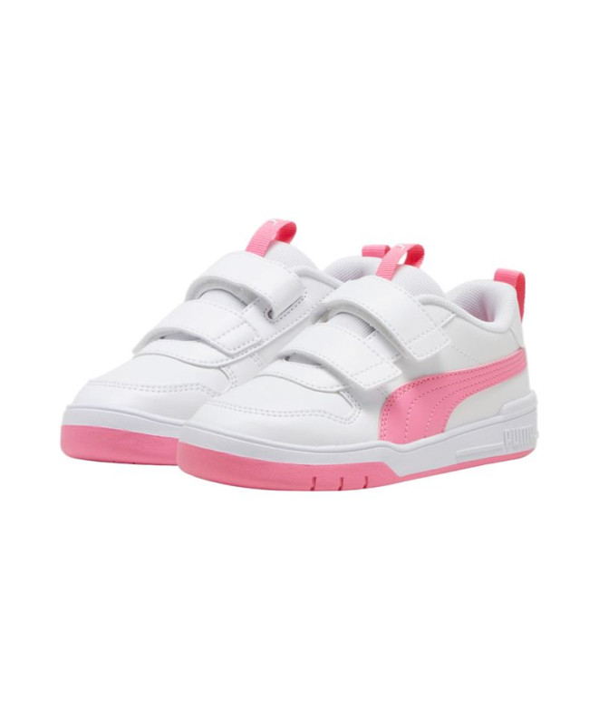 Sapatilhas Puma Multiflex Mesh Branco Infantil