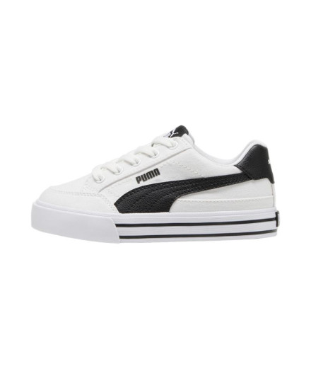 Chaussures Court Puma Classic Vulc F White 2