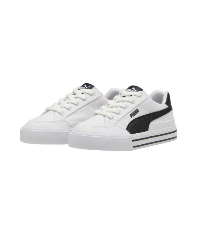 Chaussures Court Puma Classic Vulc F White