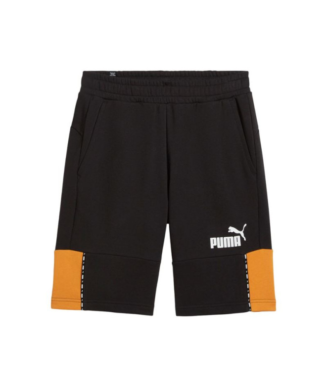 Pantalon Puma Essentials Block Tape Shorts Black Homme