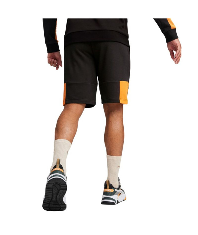 Calça Calções Puma Essentials Block Tape Preto...