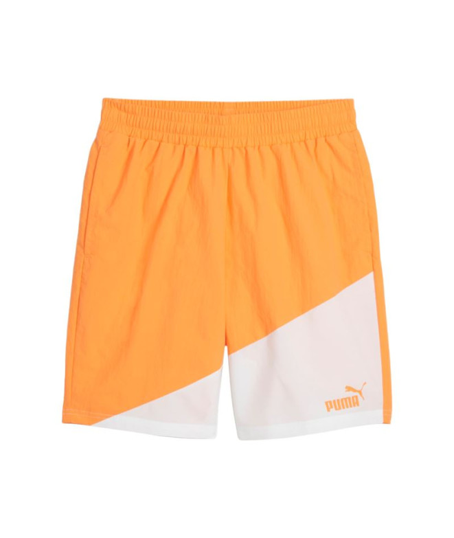 Calça Puma POWER Colorblock Clementine Homem