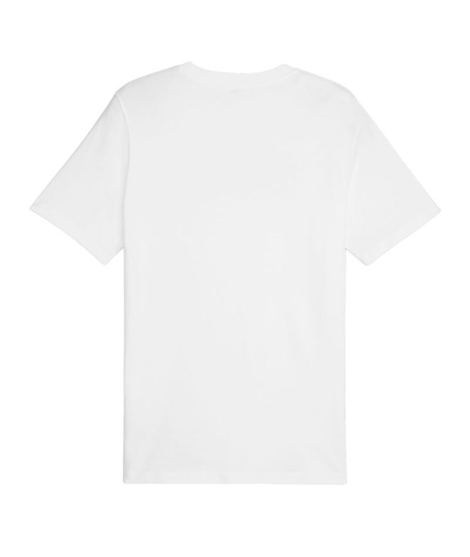 Camiseta Puma Graphics Wording Branco Homem