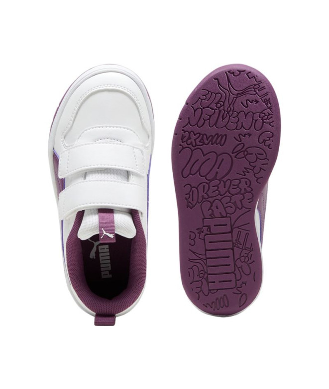 Chaussures Puma Multiflex L V White Cru