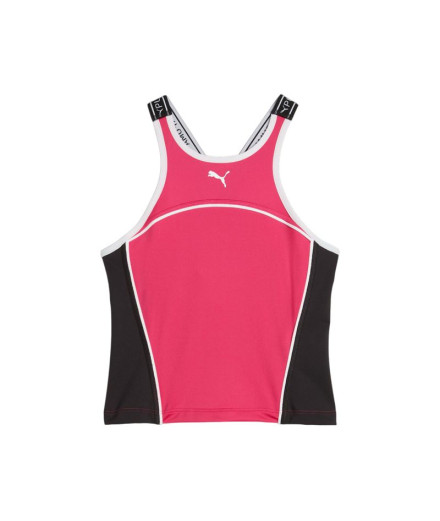 Camiseta Fitness por Puma FIT AIN RON Garnet Rosa Mulher