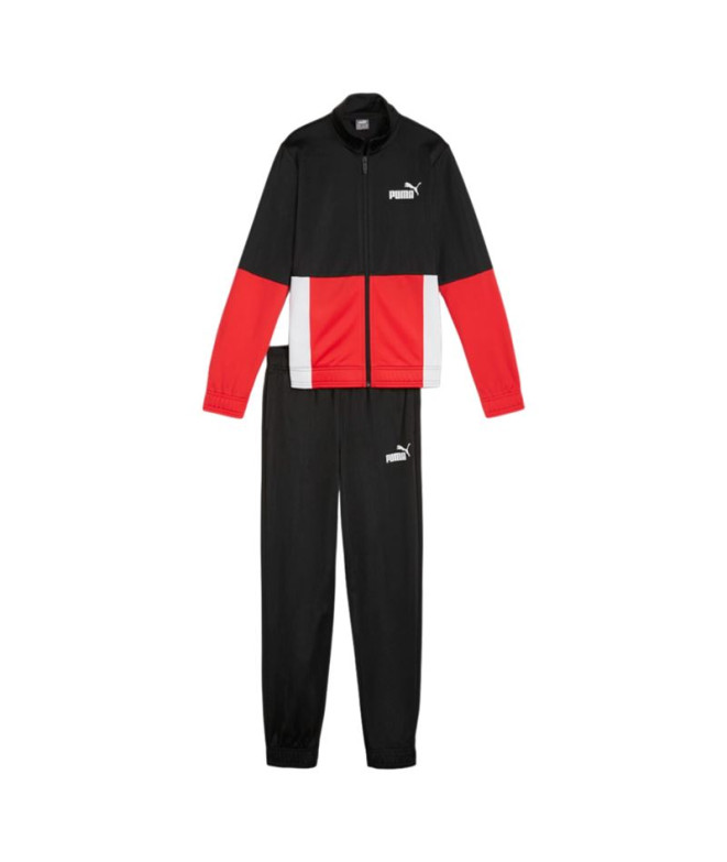 Survêtement Puma Colorblock Poly uit For Black Enfant