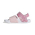 Sandálias adidas Infantil Adilette cor-de-rosa