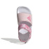 Sandálias adidas Infantil Adilette cor-de-rosa