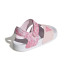 Sandálias adidas Infantil Adilette cor-de-rosa
