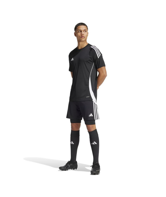 Calça de Futebol adidas Tiro24 Homem Preto