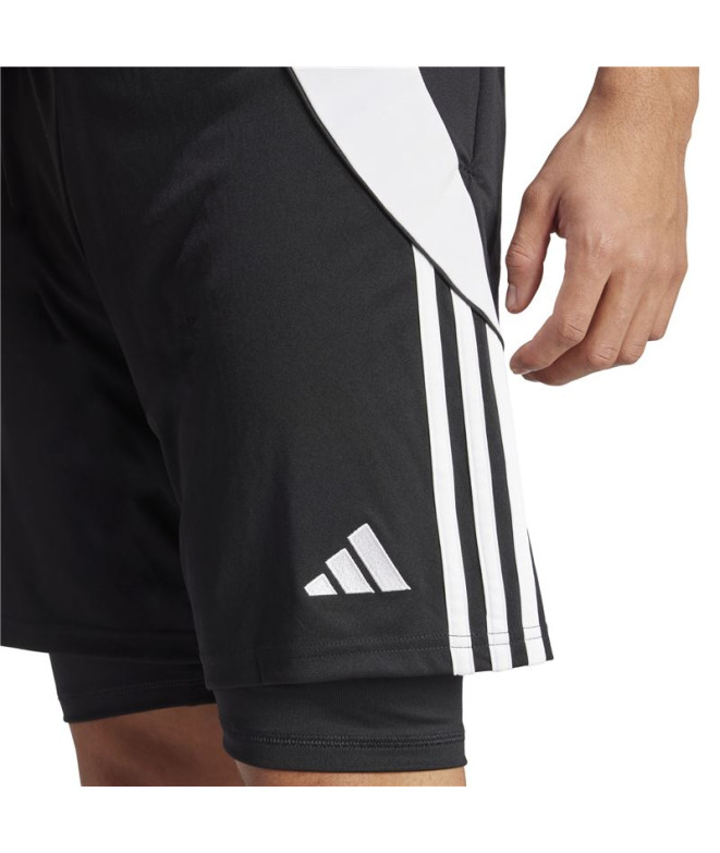 Calça de Futebol adidas Tiro24 Homem Preto
