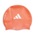 Boné de Natação adidas 3 Bandas Infantil Vermelho