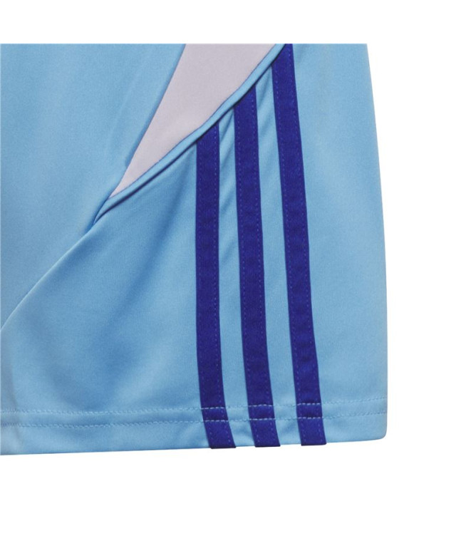 Calça de Futebol adidas Tiro24 Infantil Azul