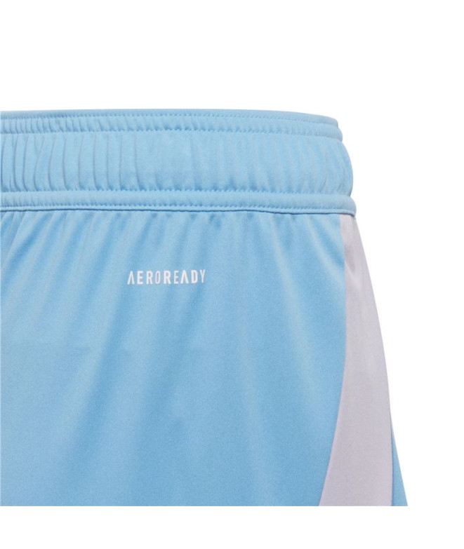 Calça de Futebol adidas Tiro24 Infantil Azul