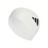 Boné de Natação adidas Adulto 3 Faixas Branco