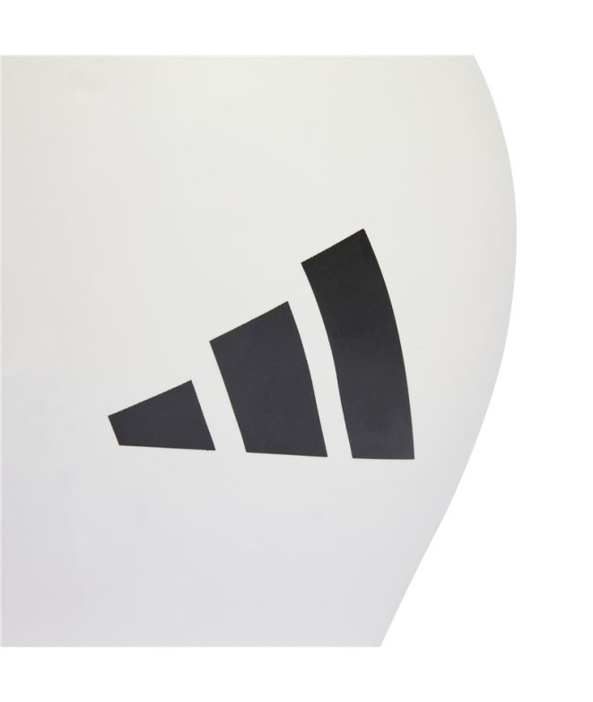 Gorro de Natación adidas Adult 3 Bandas Blanco