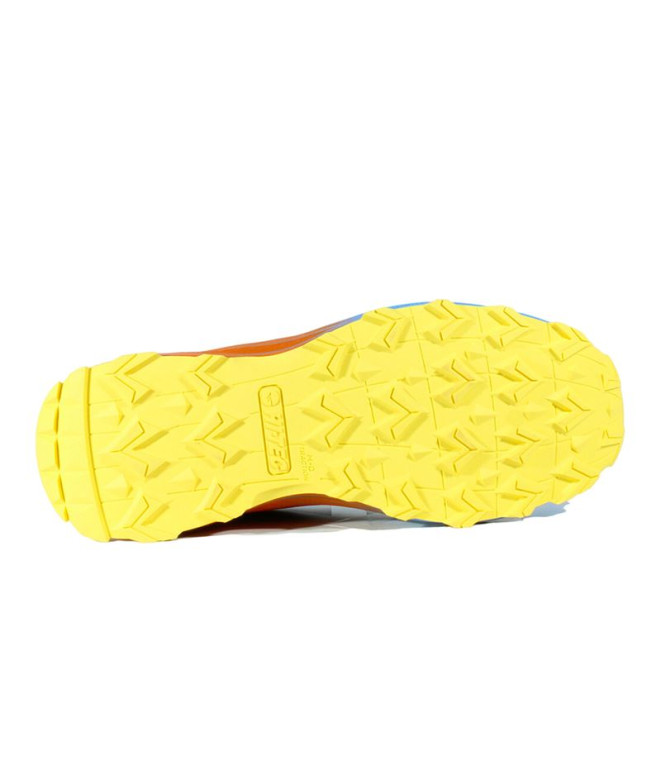 Sapatilhas de Trail Hi-Tec Flash Homem Cinza