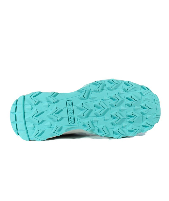 Zapatillas de Trail Hi-Tec Flash Mujer Gris