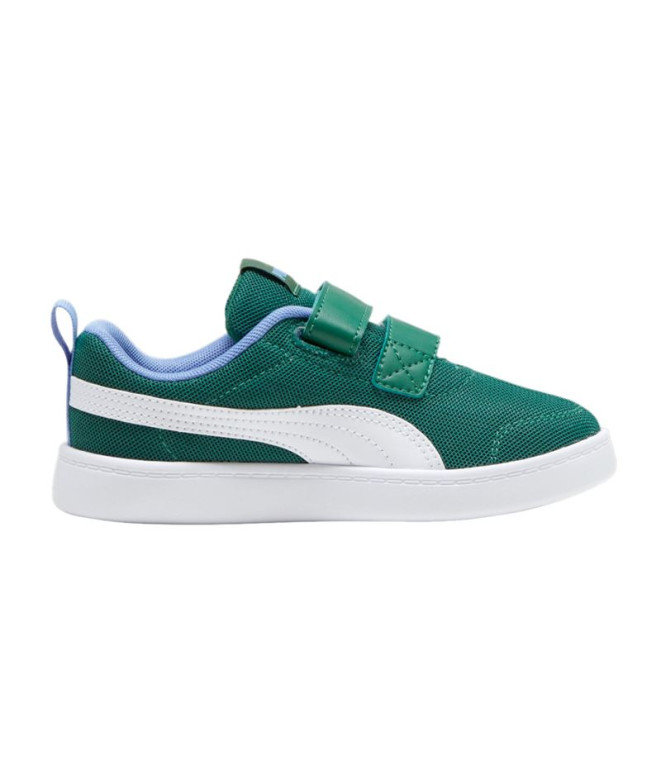 Chaussures Puma Courtflex v2 Mesh Green