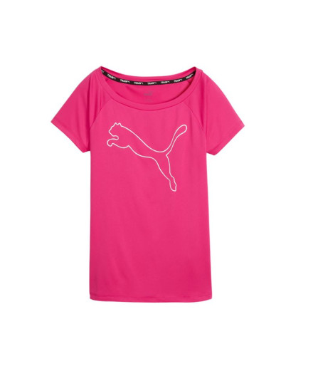 Camiseta Fitness by Puma Train Favorite Garnet Pink Mulher