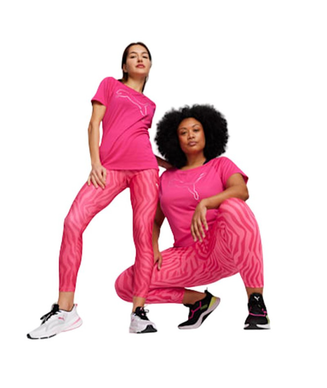 Camiseta Fitness by Puma Train Favorite Garnet...