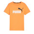Camiseta Puma Essentials+ 2 Col Laranja Infantil
