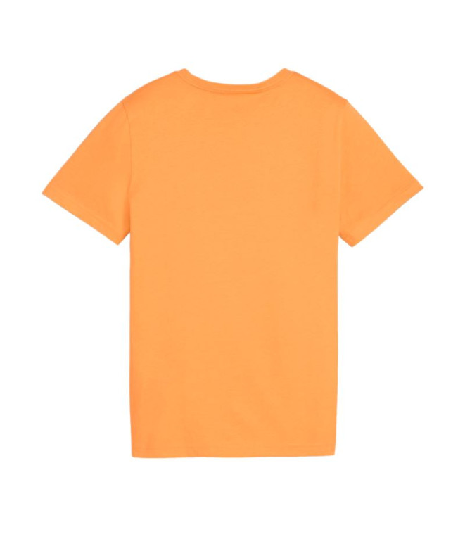 T-shirt Puma Essentials+ 2 Col Orange Enfant