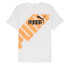 Camiseta Puma Power Graphic Branco Homem