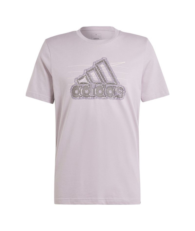 Camiseta adidas Crescimento Bos Homem Lilás