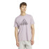 Camiseta adidas Crescimento Bos Homem Lilás