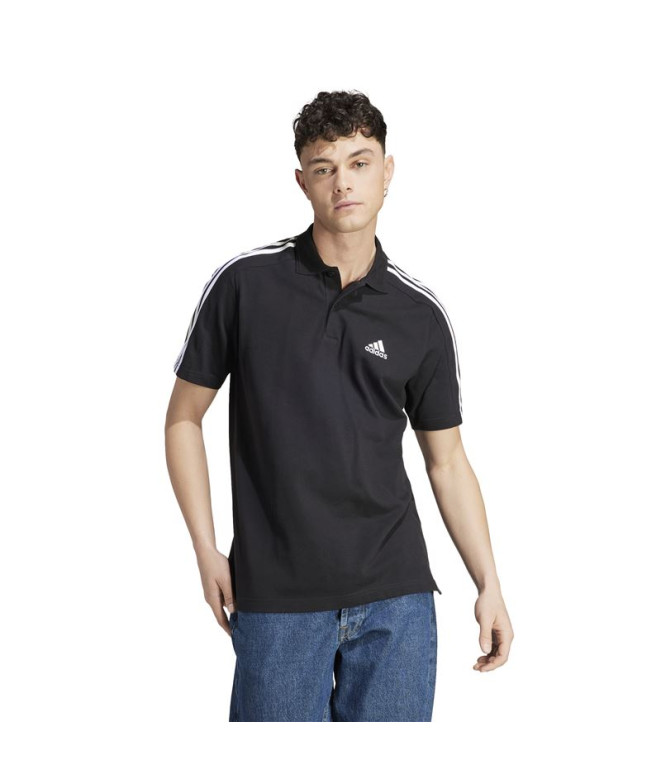 Polo adidas Essentials Piqué bordado pequeno 3...