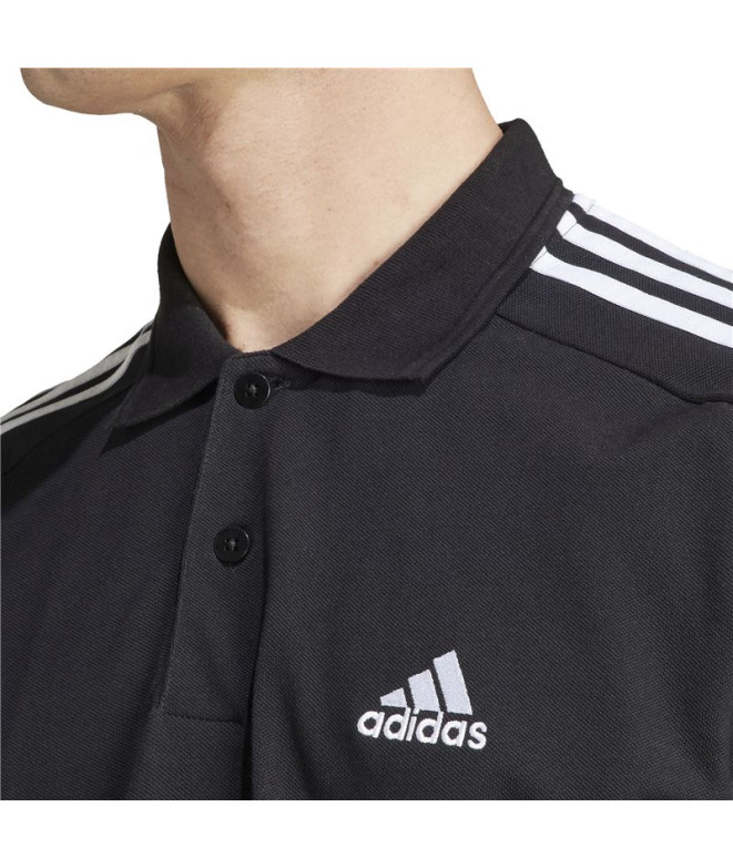 Polo adidas Essentials Piqué bordado pequeno 3...
