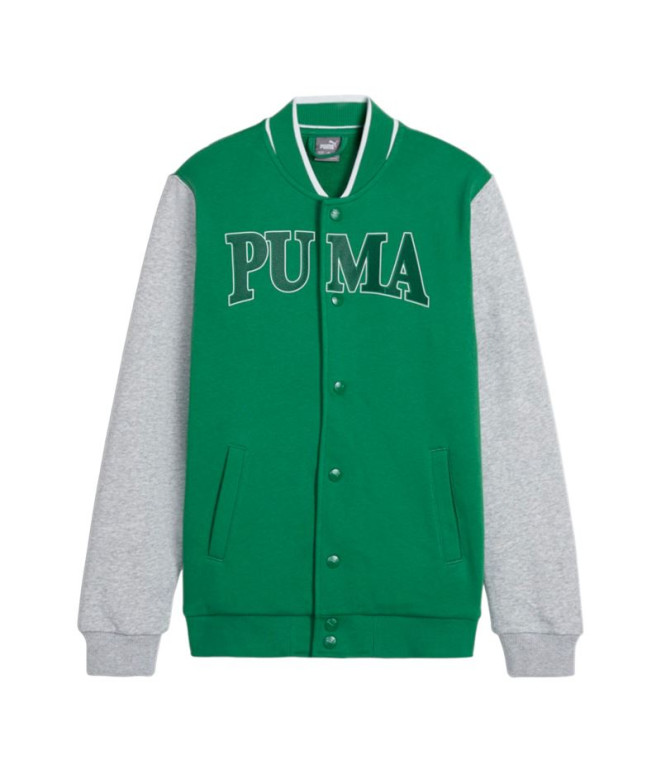 Sweat Puma Squad Bomber Enfant Vert