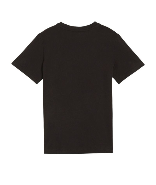 Camiseta Puma Basketball Blueprint Infantil Preto