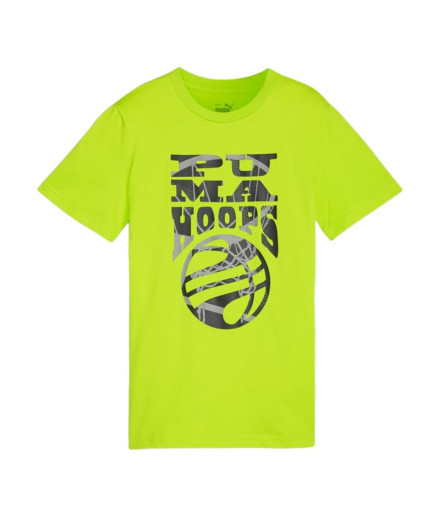 T-shirt Puma Basketball Blueprint Enfant Jaune