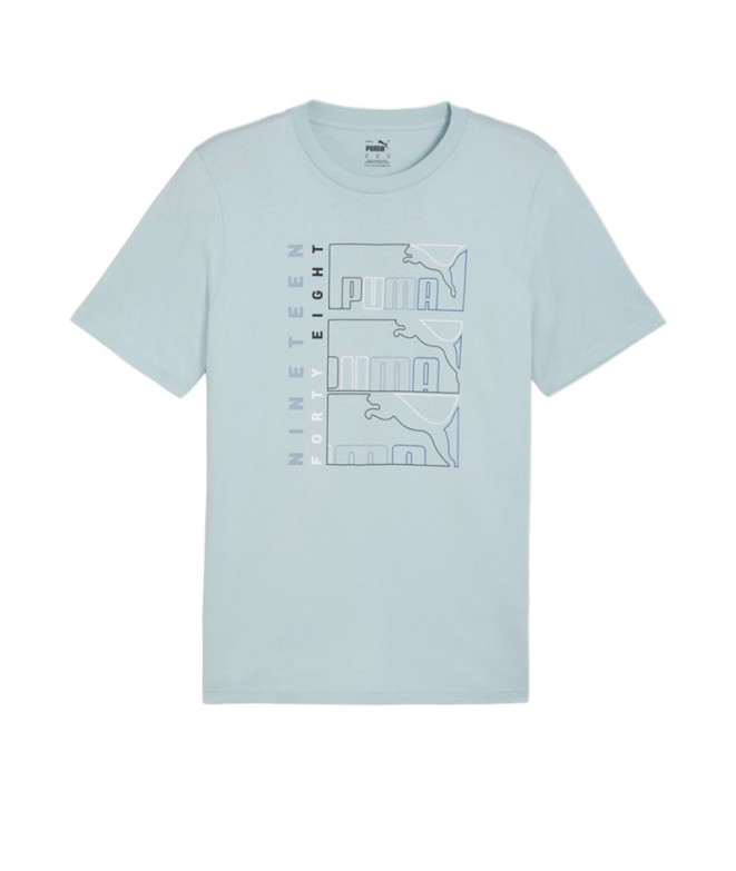 Camiseta Homem Puma Graphics Turquoise