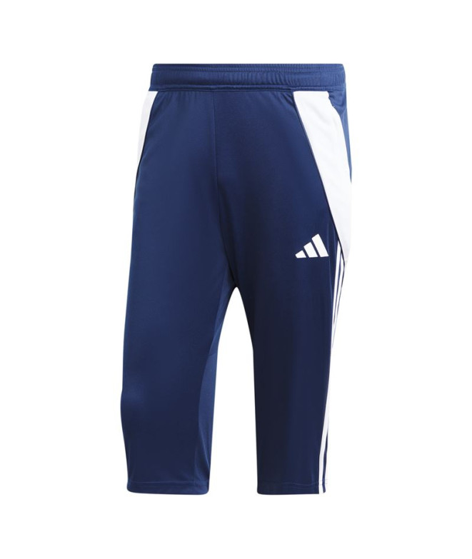 Pantalon de Football adidas Tiro24 3/4 Homme Navy Blue