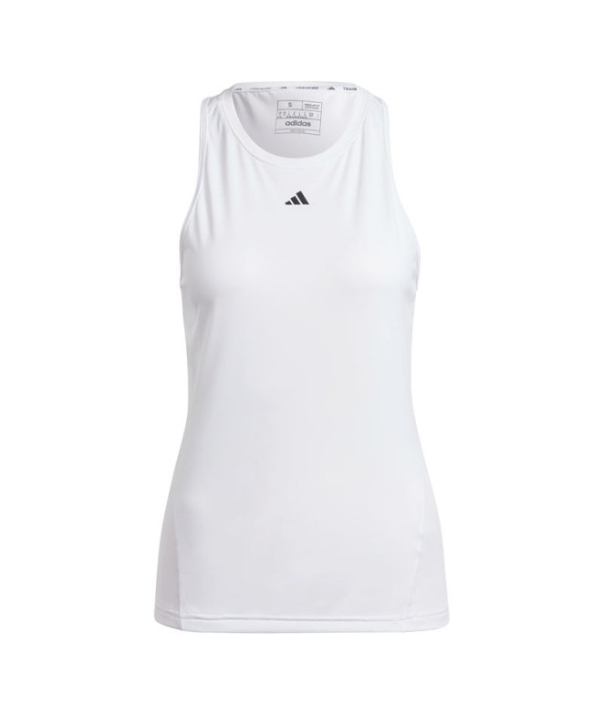 Camiseta de Fitness adidas Essentials Wtr D4T Tank Mulher Branco
