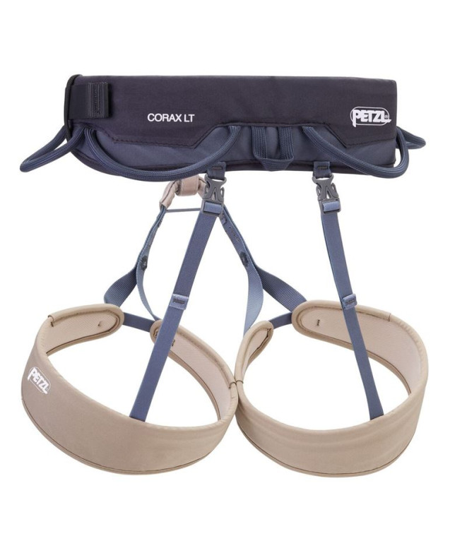 Arnés de escalada Petzl Corax Lt Dark Gris